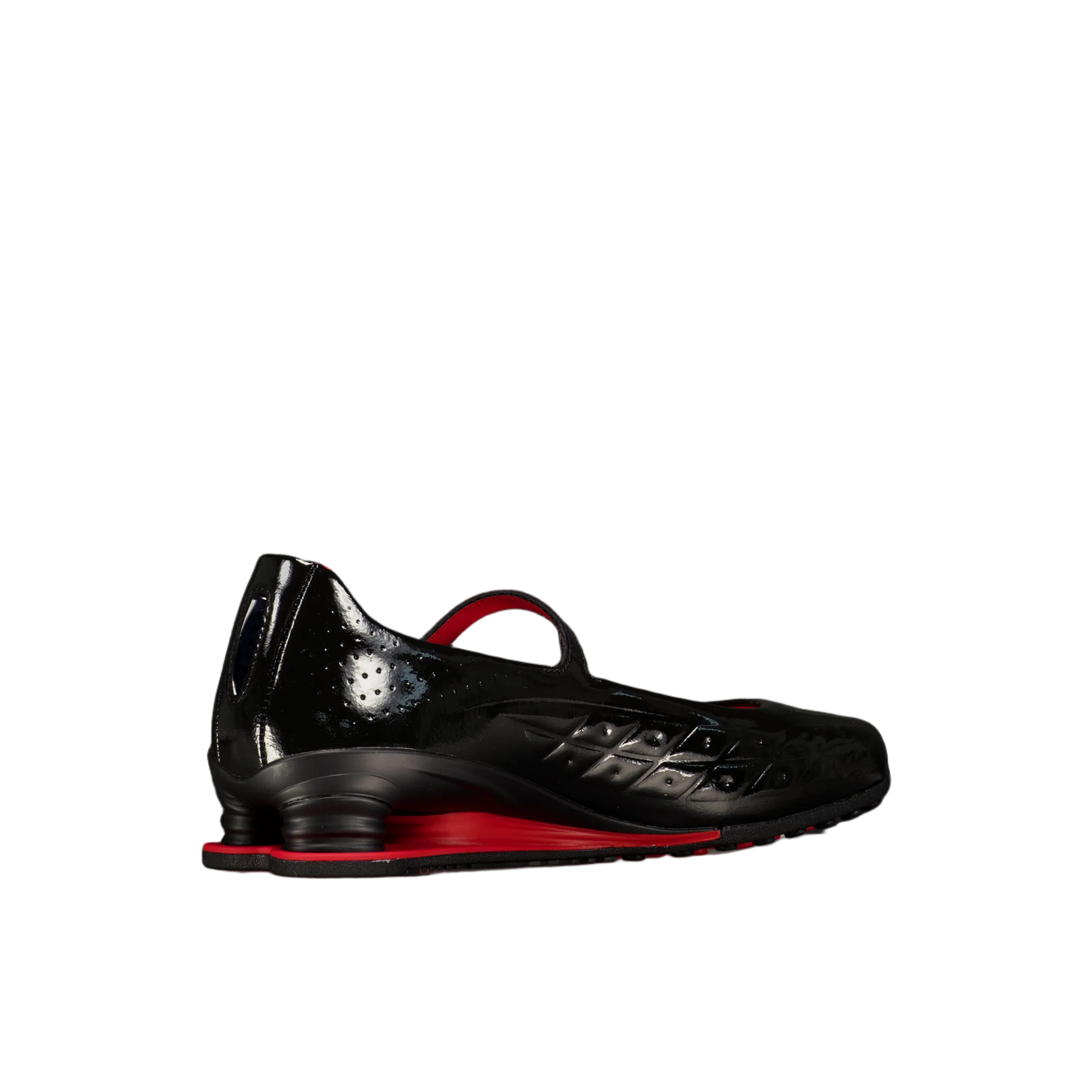 W LabelHood X Nike Shox Z 'University Red'
