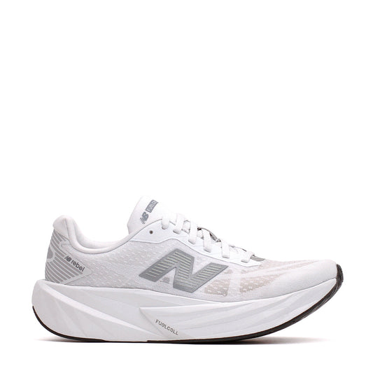 New Balance Women FuelCell Rebel v5 White Silver WFCXLM5