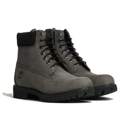 Big Kid's Timberland 6 In. Premium Boot Grey Nubuck (TB0A64B9 033)